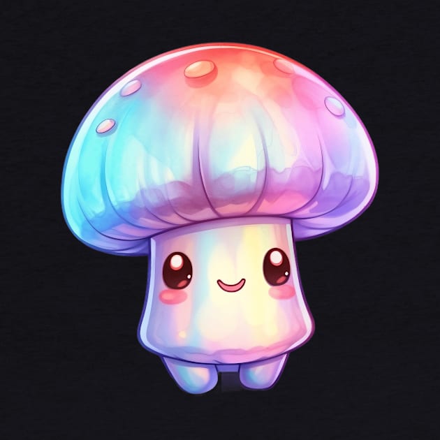 Cute Psychedelic Mushroom by HMMR-design